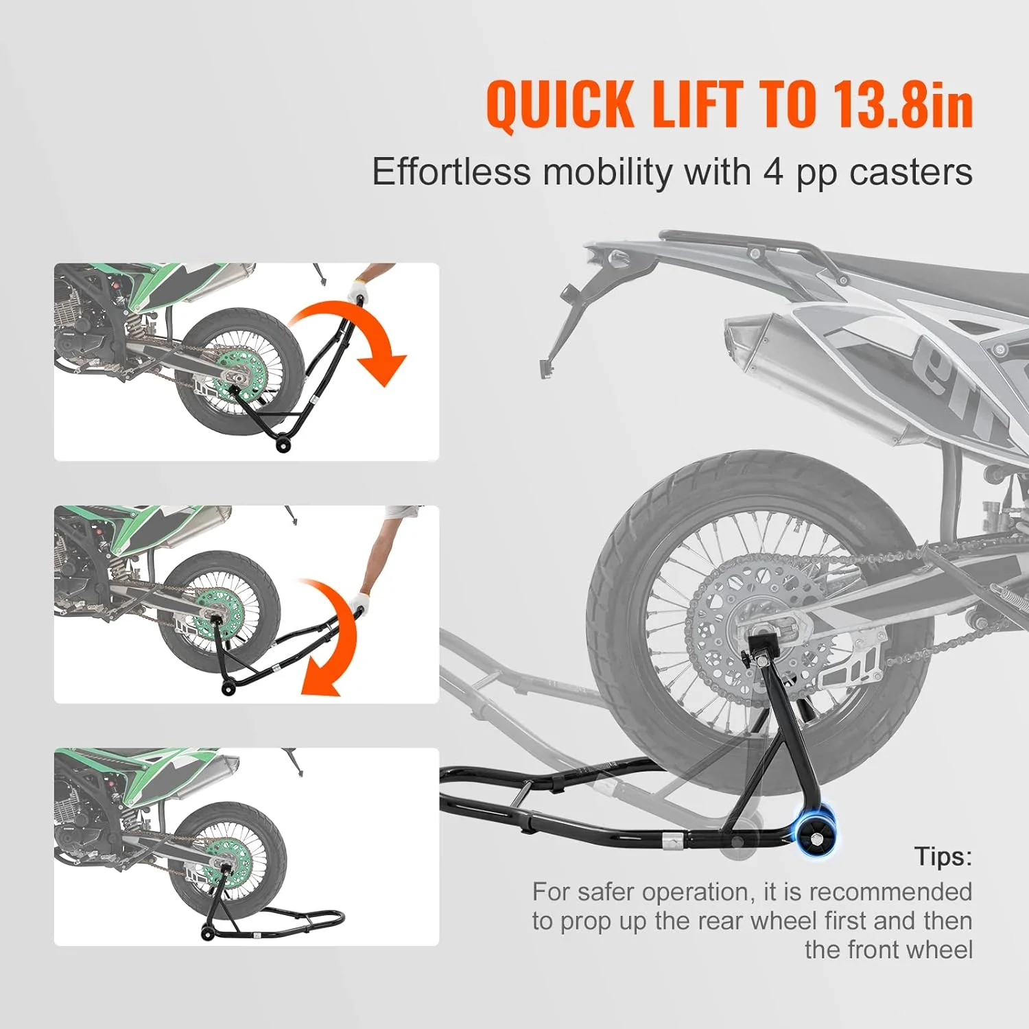 Motorcycle Stand Paddock Stand Lift Universal - Image 9
