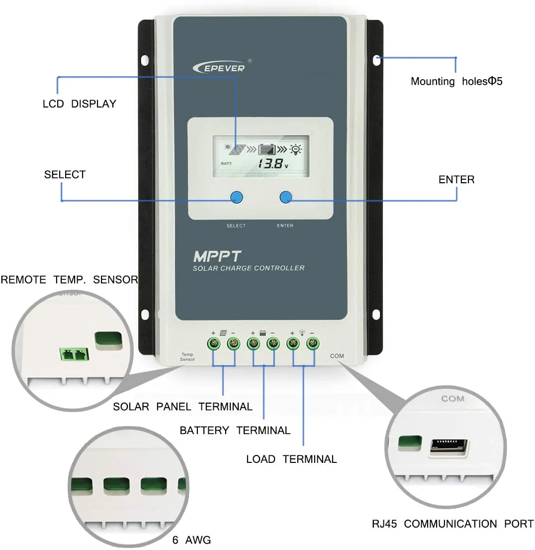 MPPT Solar Controller 30A - Image 2