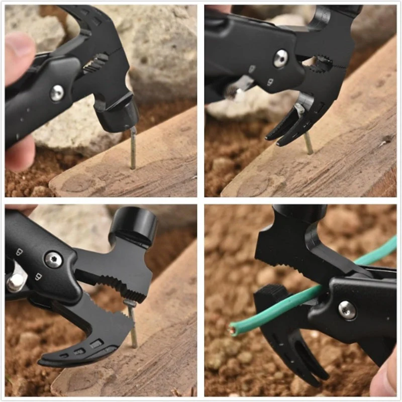 Multitool-12 in 1 Camping Tools with Mini Hammer - Image 6