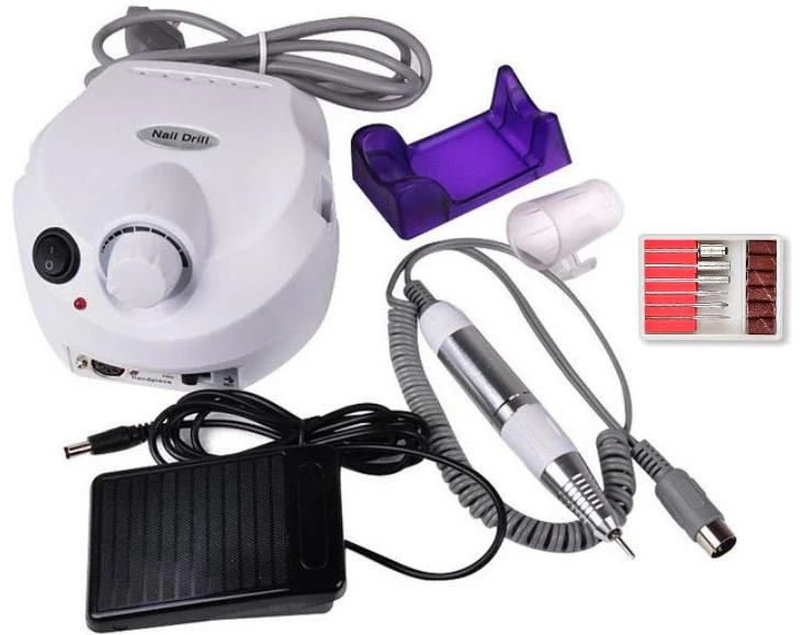 Nail Drill Kit Manicure Pedicure Art Machine Polisher File - Image 3