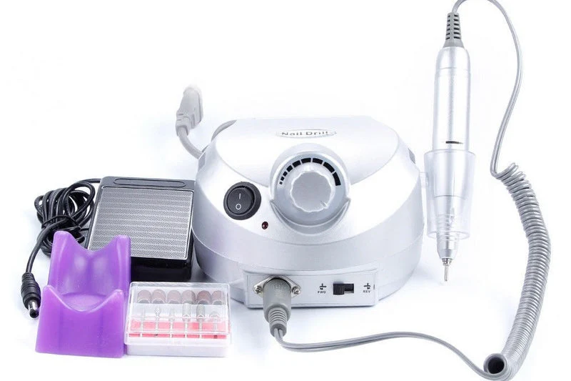 Nail Drill Kit Manicure Pedicure Art Machine Polisher File - Image 5