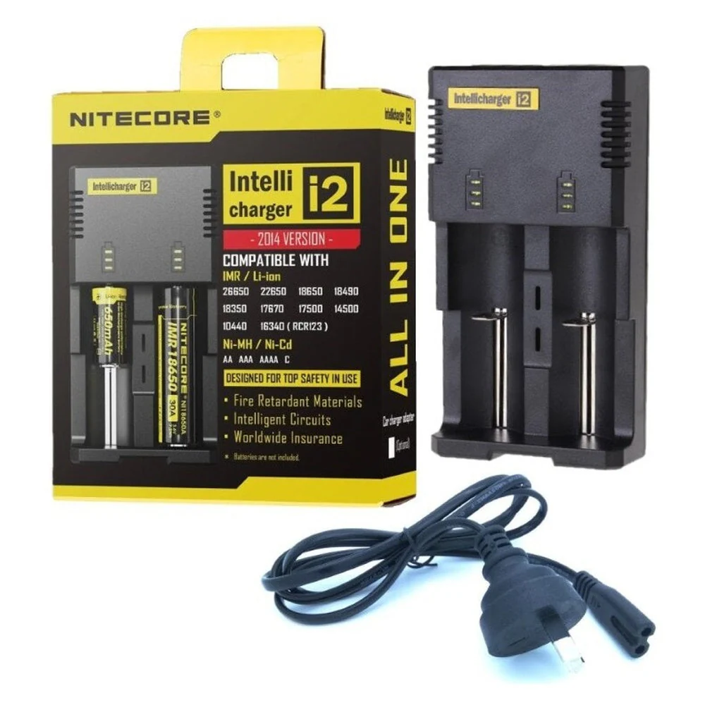 Nitecore Rechargeable battery charger i2