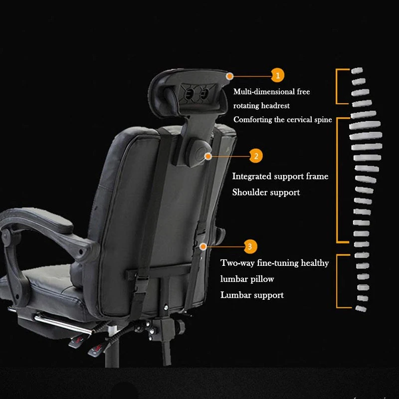 Office Chair with Footrest Computer Chair - Image 11