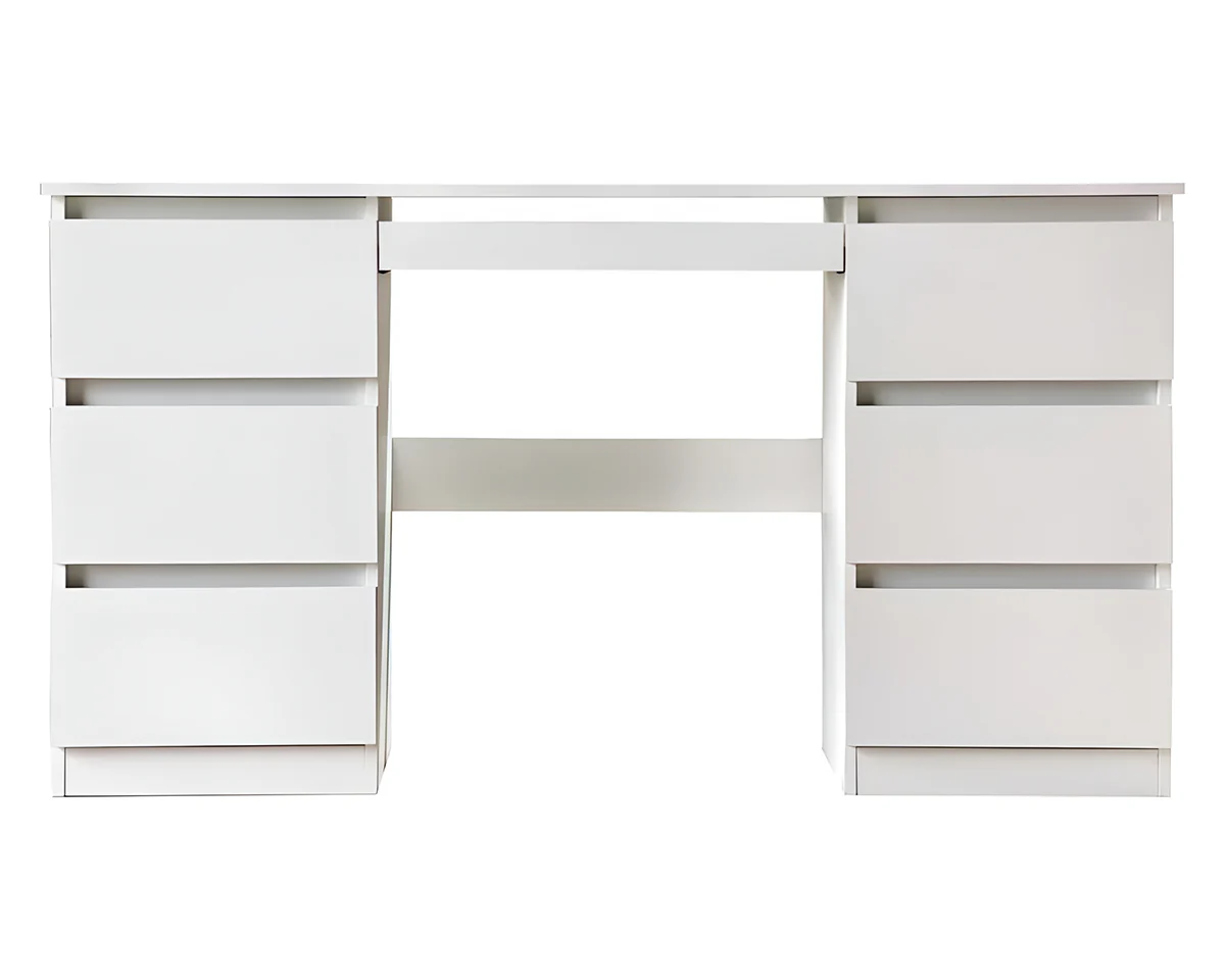 Office Desk/Dressing Table With 6 Drawers - Image 10