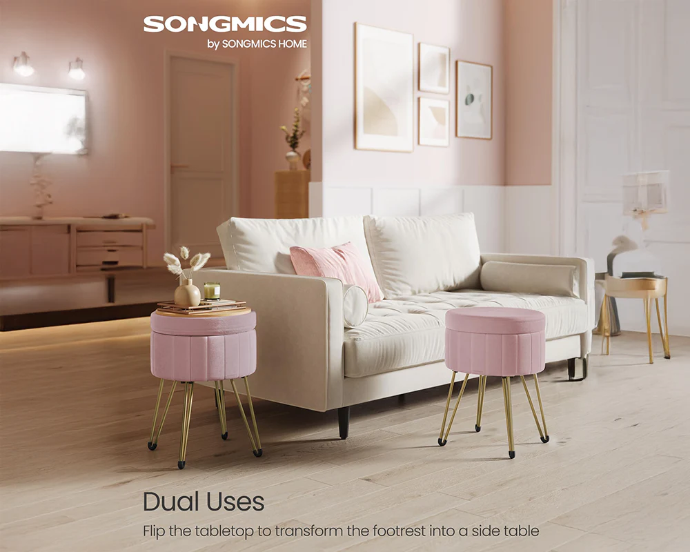Ottoman Storage Foot Stool - Image 8