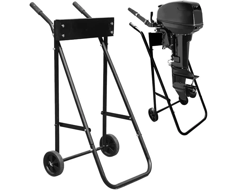 OUTBOARD ENGINE MOTOR STAND TROLLEY - Image 9