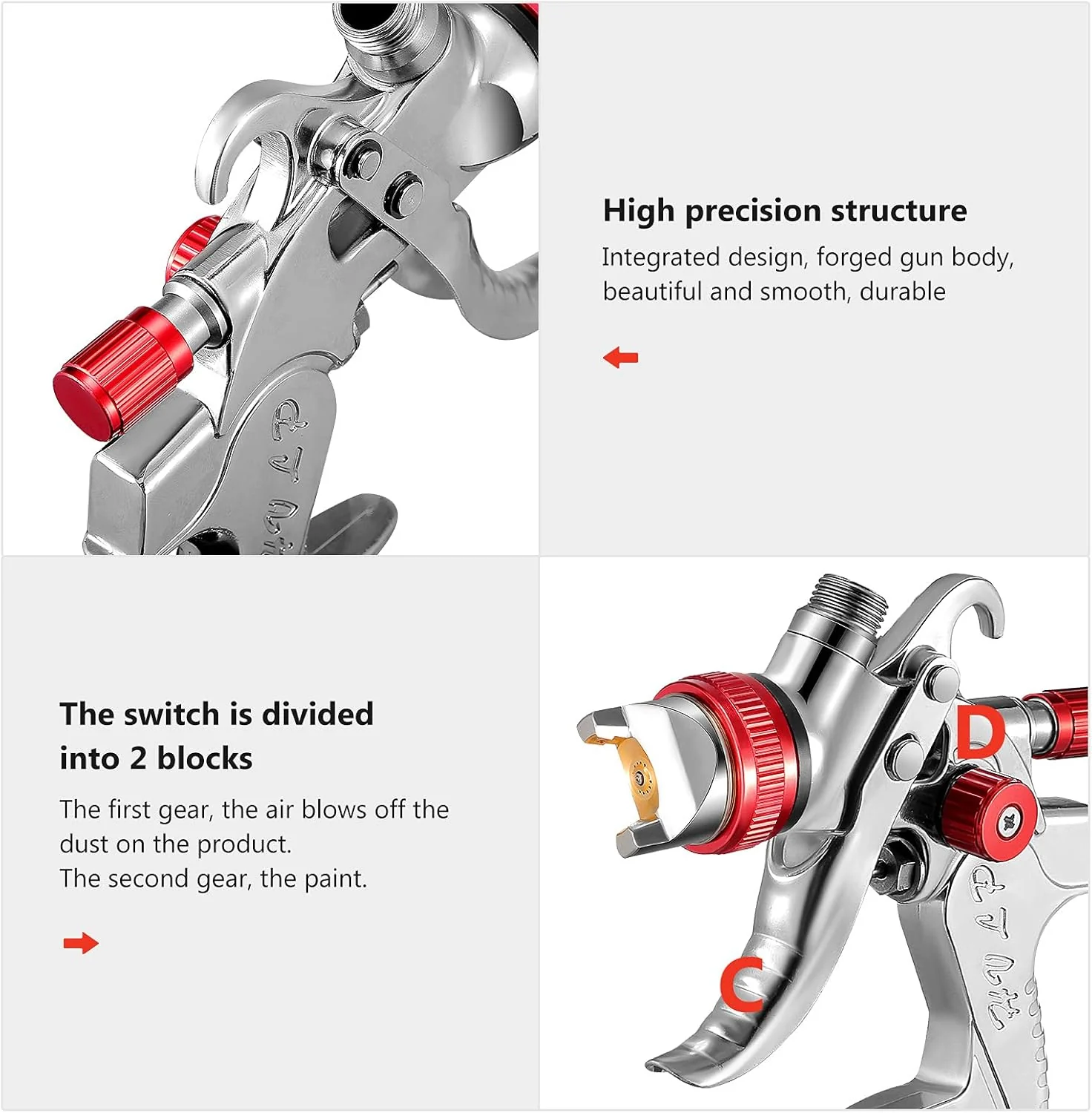 Paint Spray HVLP Paint Sprayer Air Sprayer - Image 5