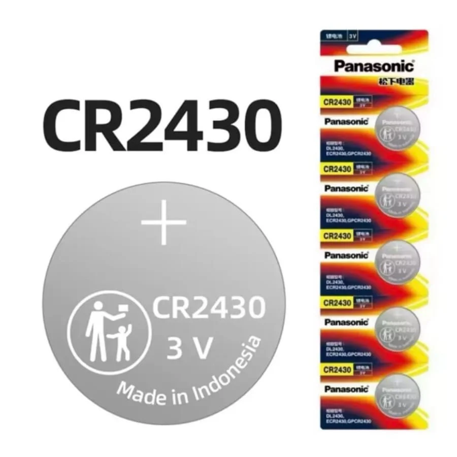 Panasonic CR2430 Watch Batteries (5 Pack) - Image 2