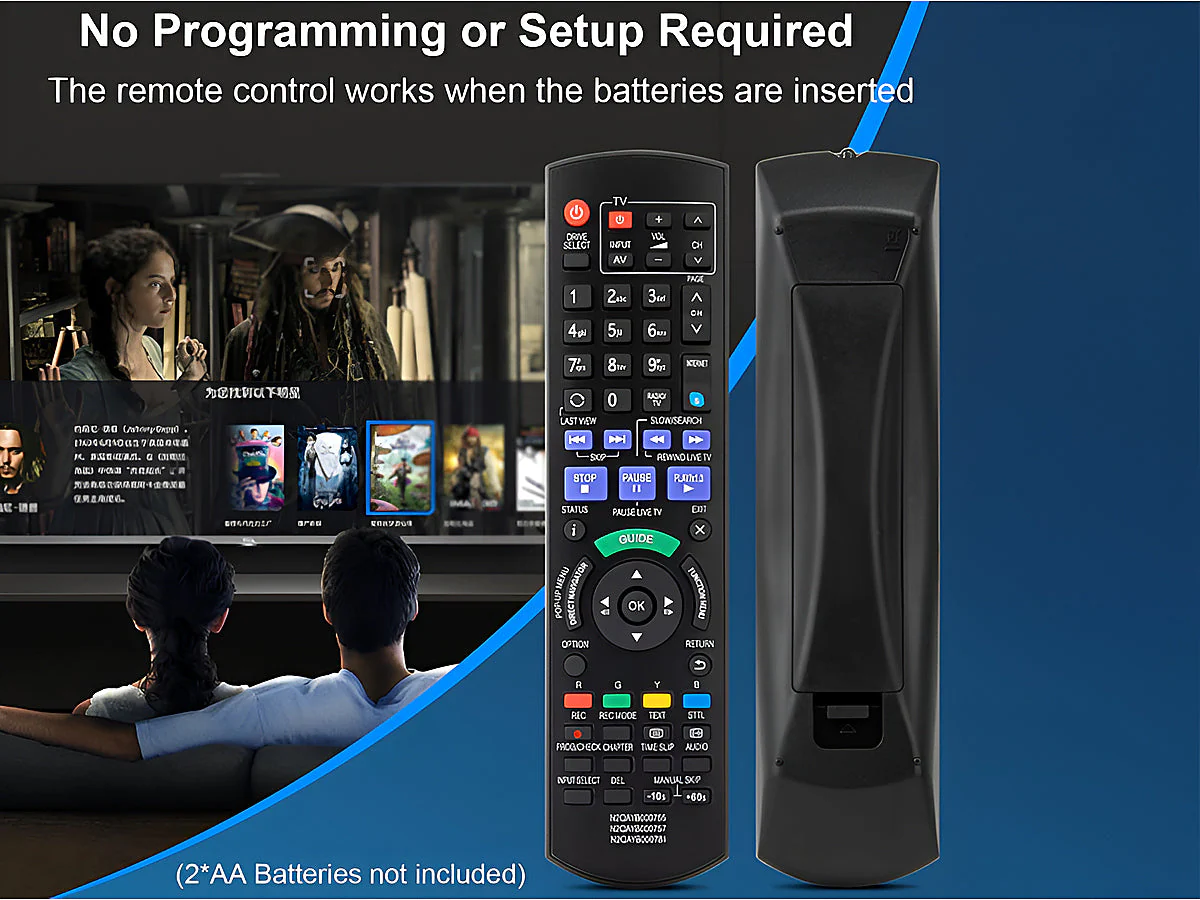 Panasonic N2QAYB000579 Blu-ray Player remote - Image 3