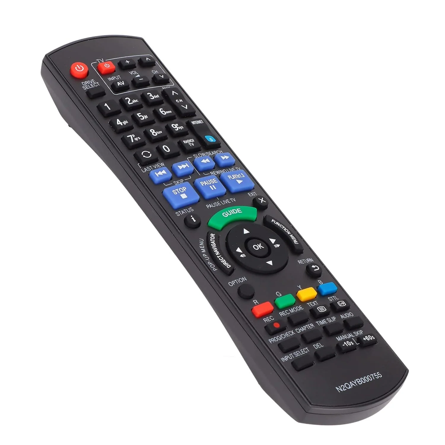 Panasonic N2QAYB000579 Blu-ray Player remote - Image 6