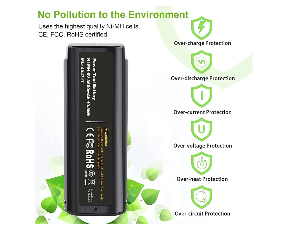 Paslode Battery 2200mAh Replacement 2PCS - Image 9