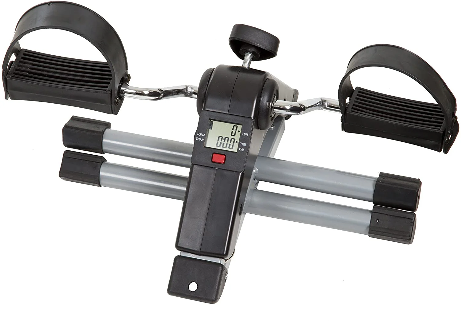 Pedal Exerciser Under Desk Bike With Lcd Monitor Resistance For Seniors, Stationary - Image 4