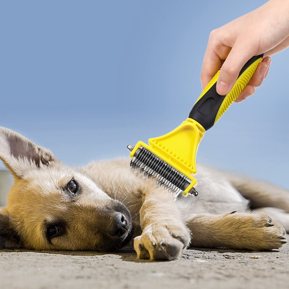 Pet Dematting Tool, Professional Dual-Sided Teeth Dematting - Image 4