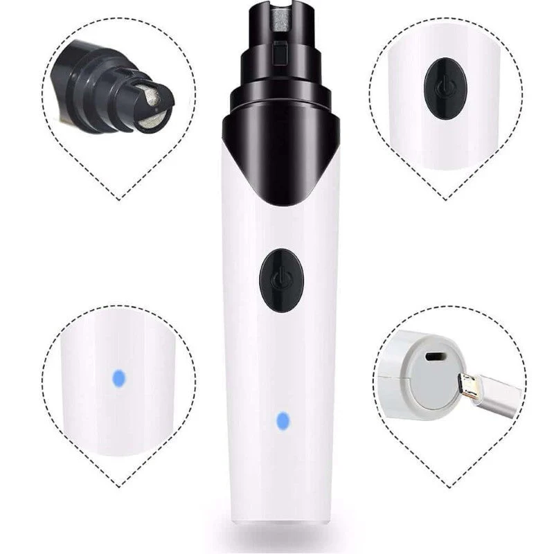 Pet/Dog Nail Trimmer Clipper Wireless Cordless Rechargeable - Image 2