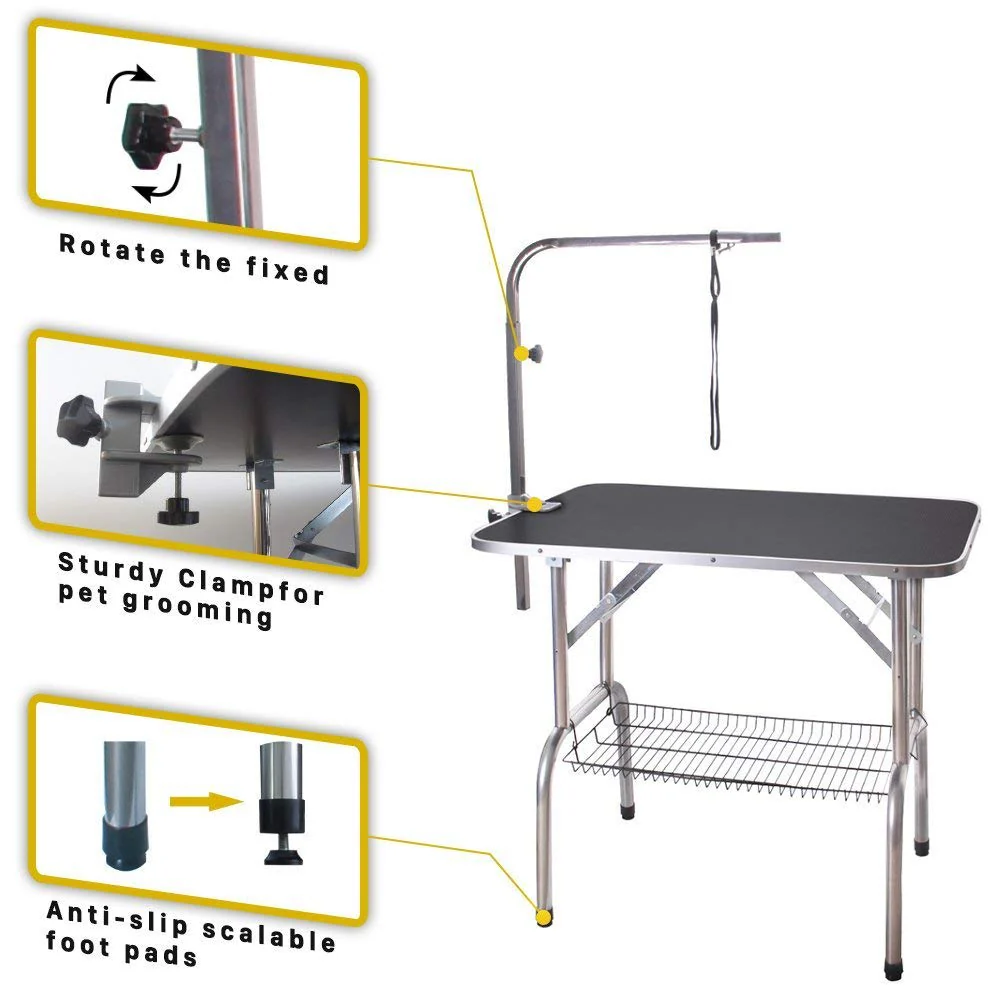 Pet Grooming Table 110CM Foldable - Image 8
