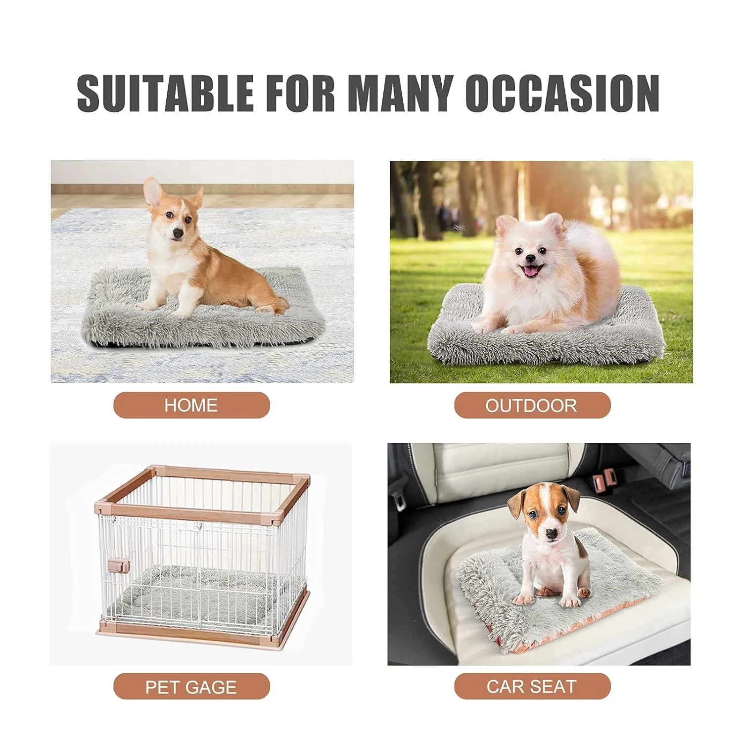 Pet Heating Pad Dog Cat Electric Heated Mat - Image 4
