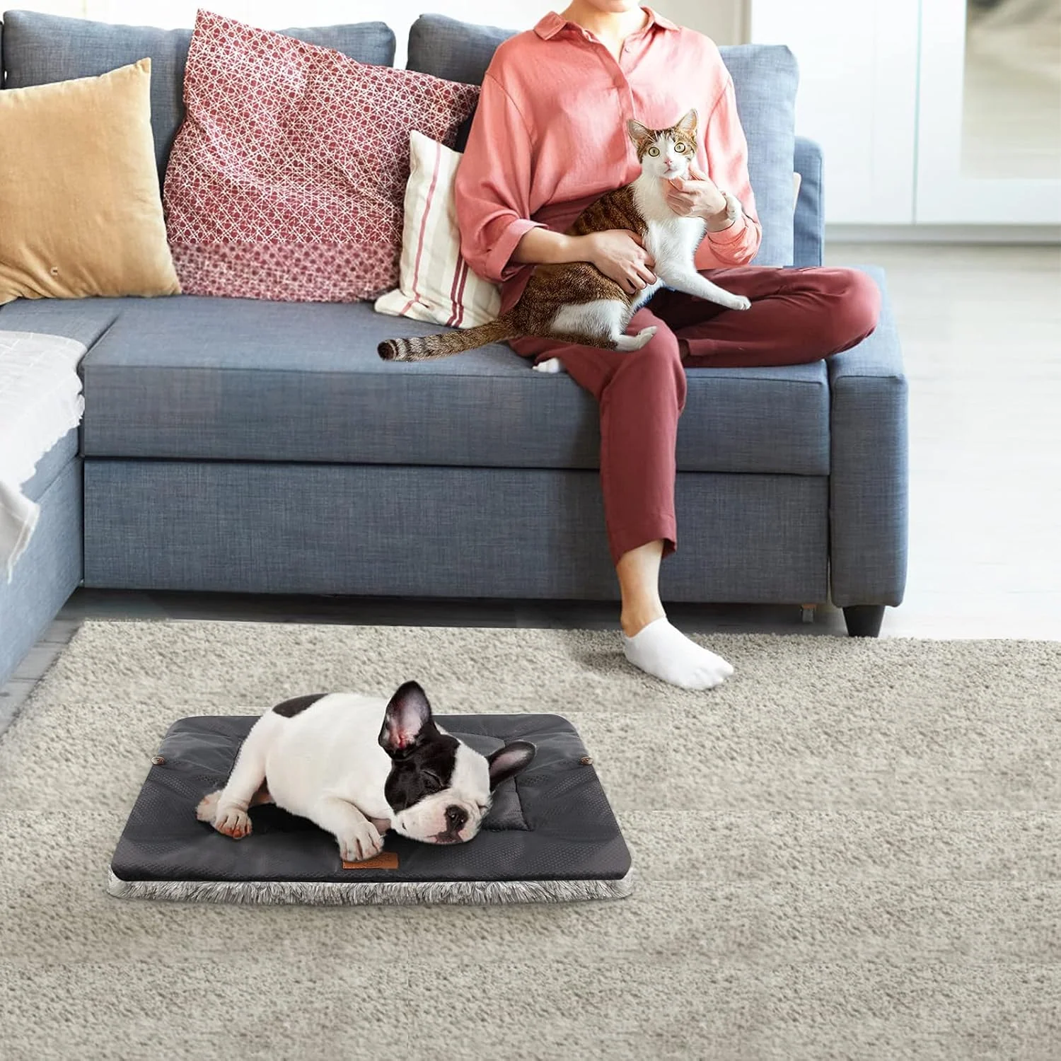 Pet Heating Pad Dog Cat Electric Heated Mat - Image 5