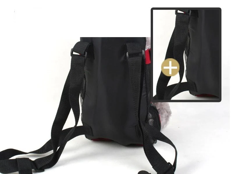 Pet/Puppy Travel Carry Bag, Red, L - Image 3