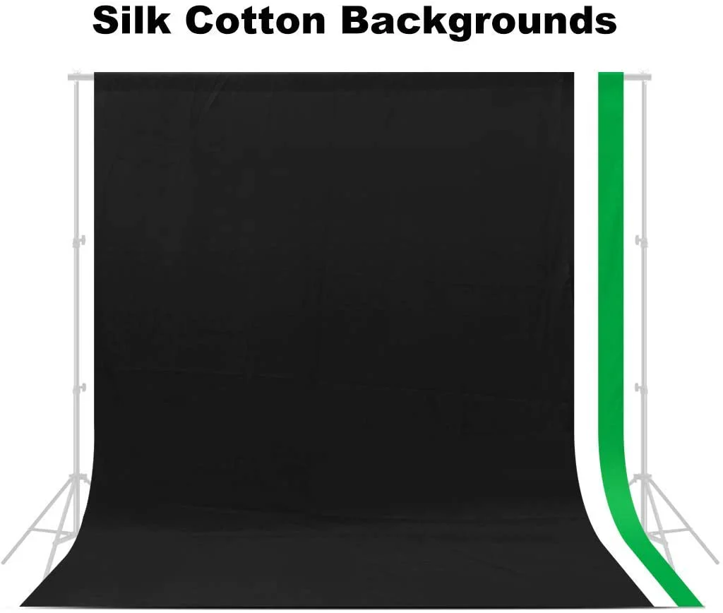 Photography Studio Set With 3 Backdrops - Image 3