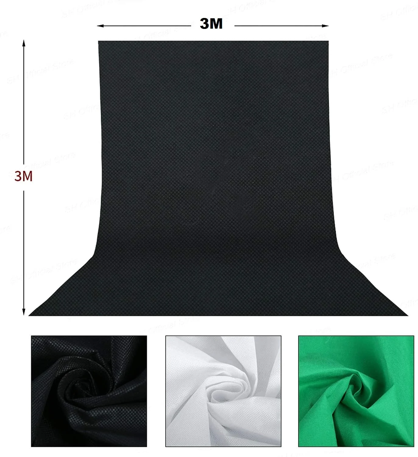 Photography Studio Set With 3 Backdrops - Image 5