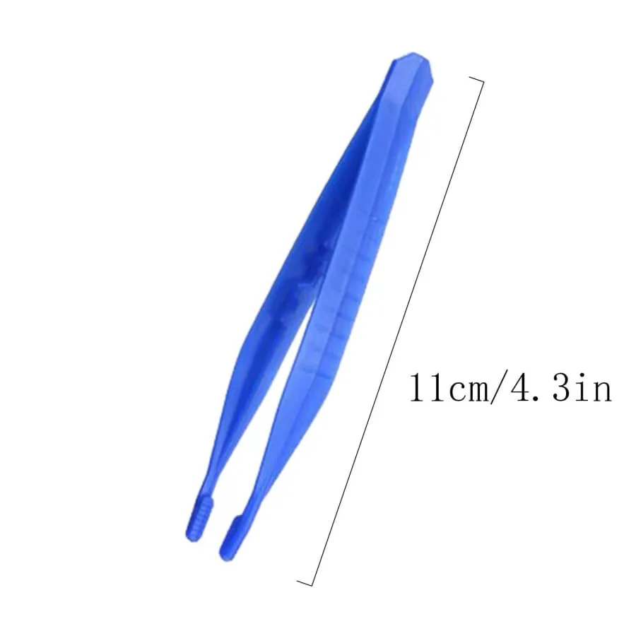 Plastic Tweezers (4.3”) - Pack of 5 - Image 3