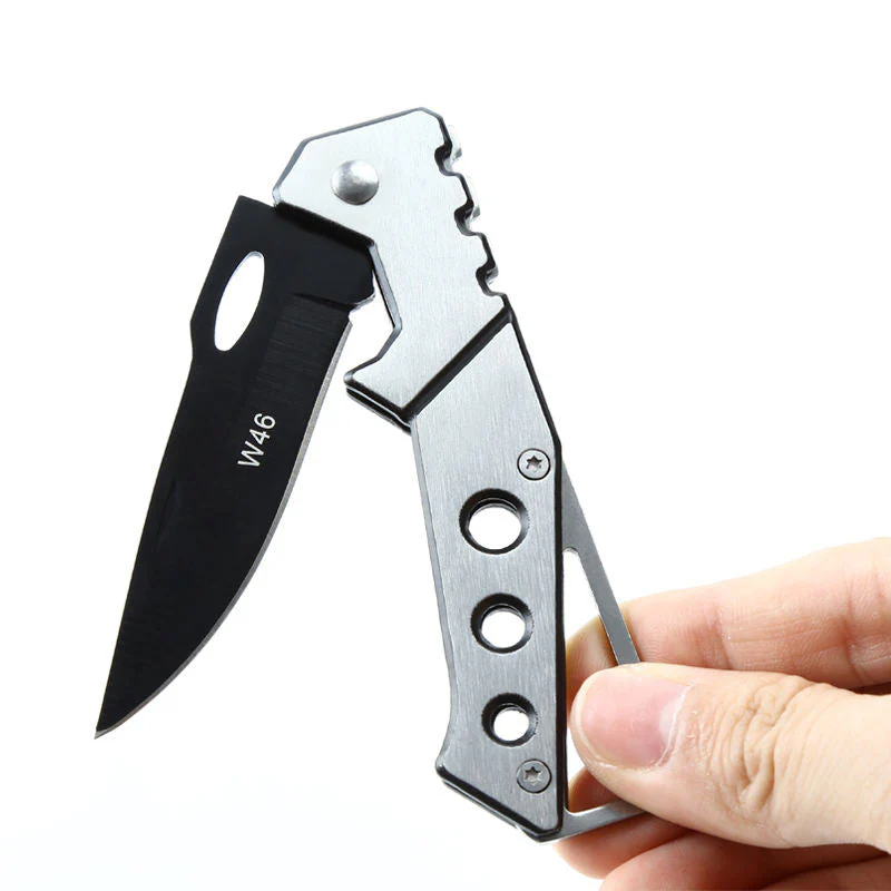 Pocket Knife with Stainless Steel  Silver Handle - Image 12