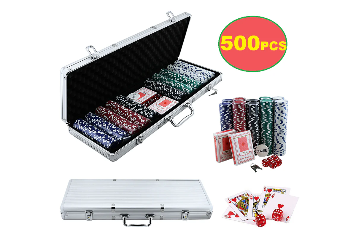 Poker Chip Set 500PCS - Image 3