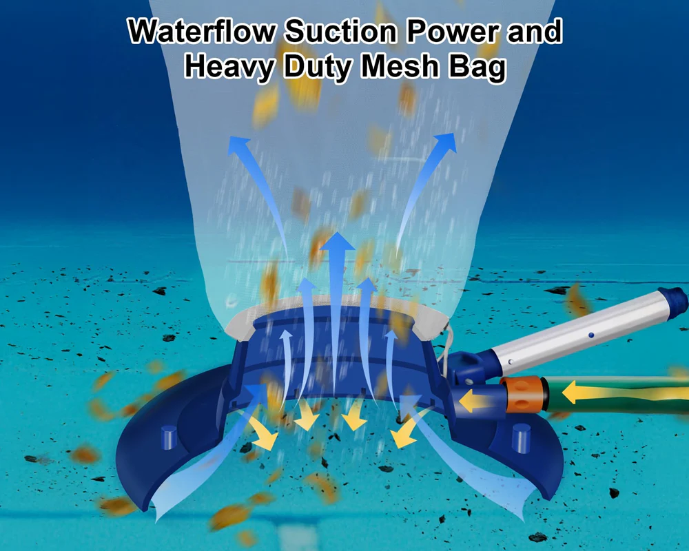 Swimming Pool Vacuum Leaf Eater Cleaner - Image 6