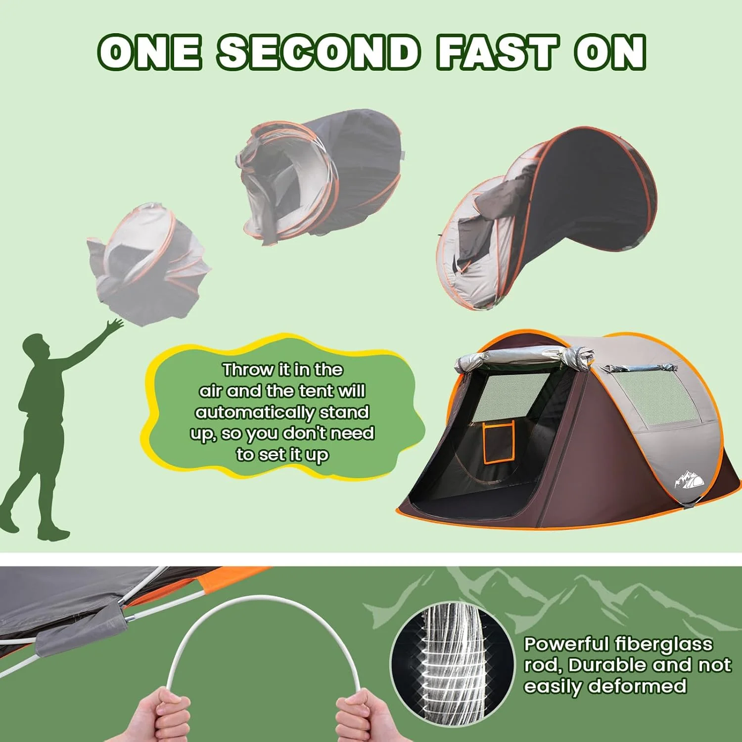 Pop-Up Camping Tent - Image 2