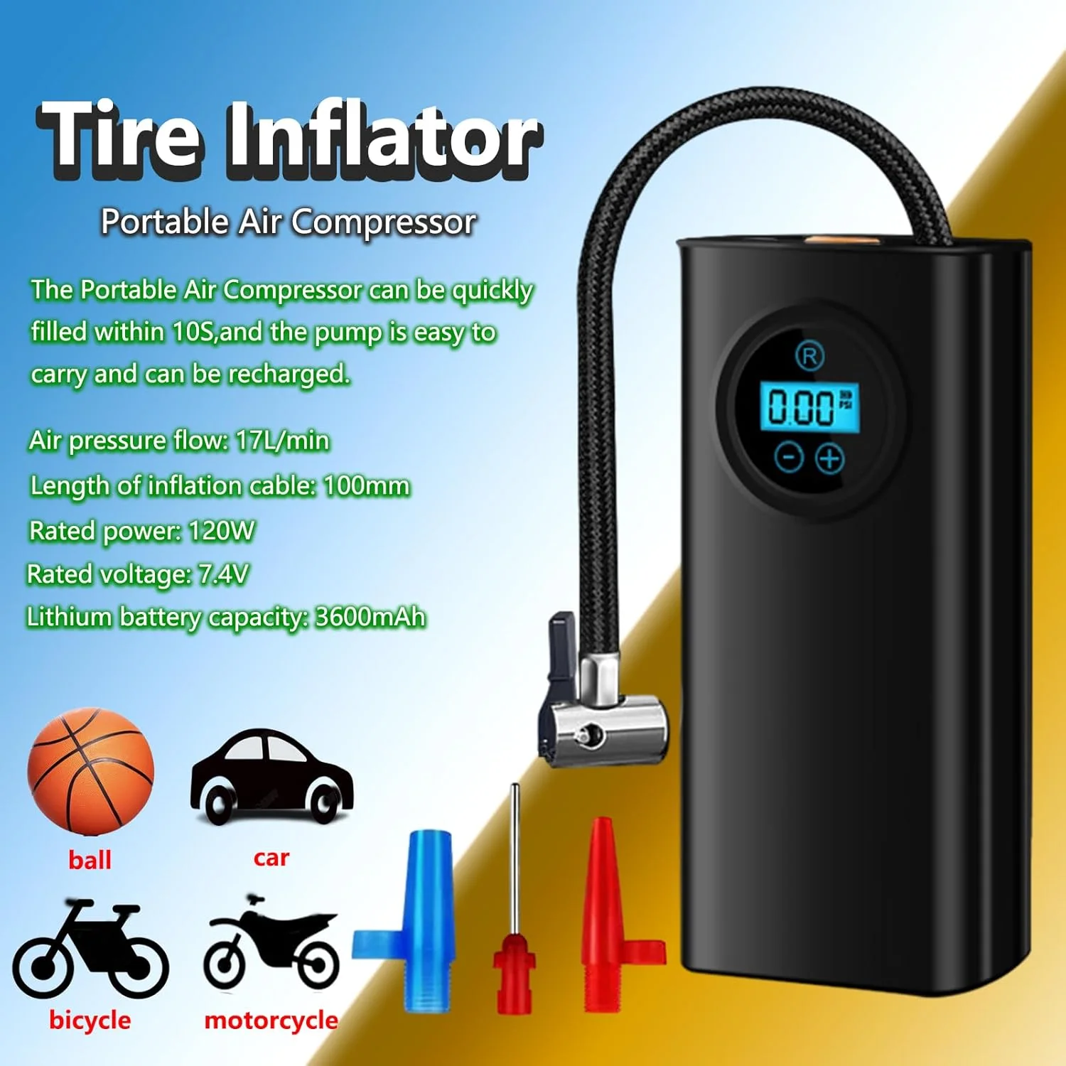 Portable Air Compressor Pump - Image 6