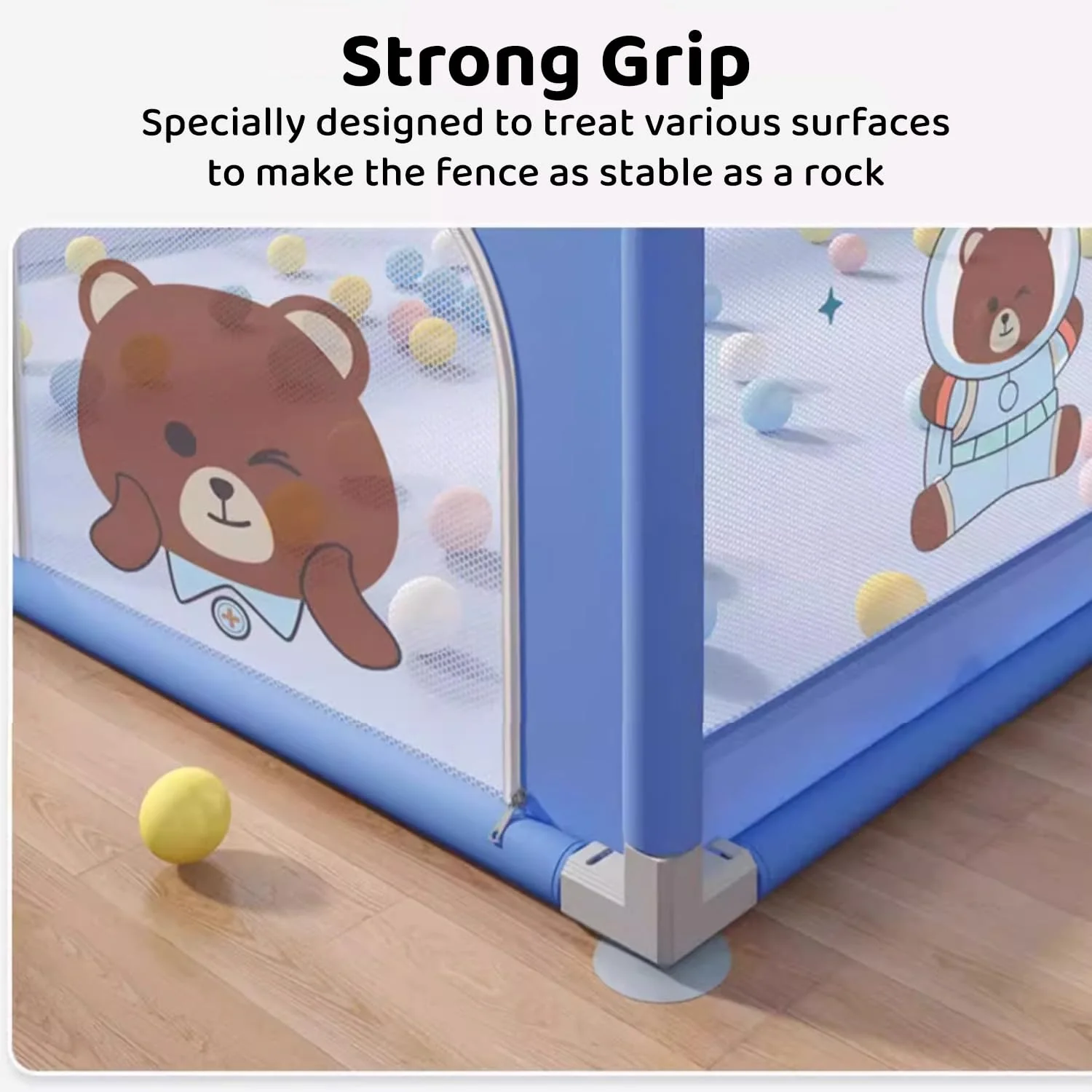 Portable Baby Playpen Fence Gate Wall Fence Barrier - Image 7