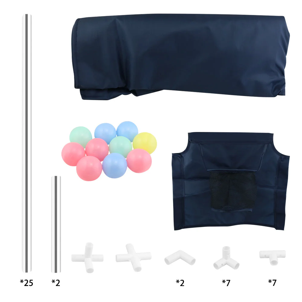 Portable Baby Playpen Fence Gate Wall Fence Barrier Play Gym Mat 125cm - Image 4