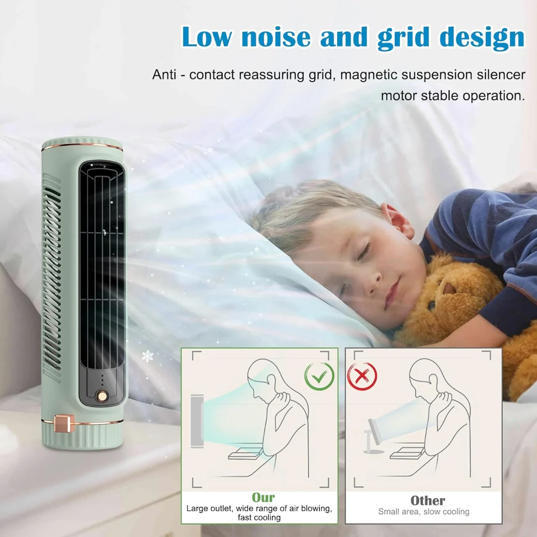 Portable Bladeless Fan Electric Fan - Image 12