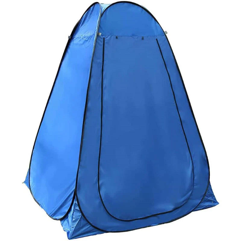 Portable Camping Shower/Toilet Tent Blue - Image 2