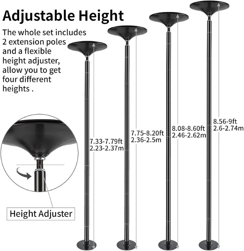 Portable Dancing Pole Stripping Pole - Image 10