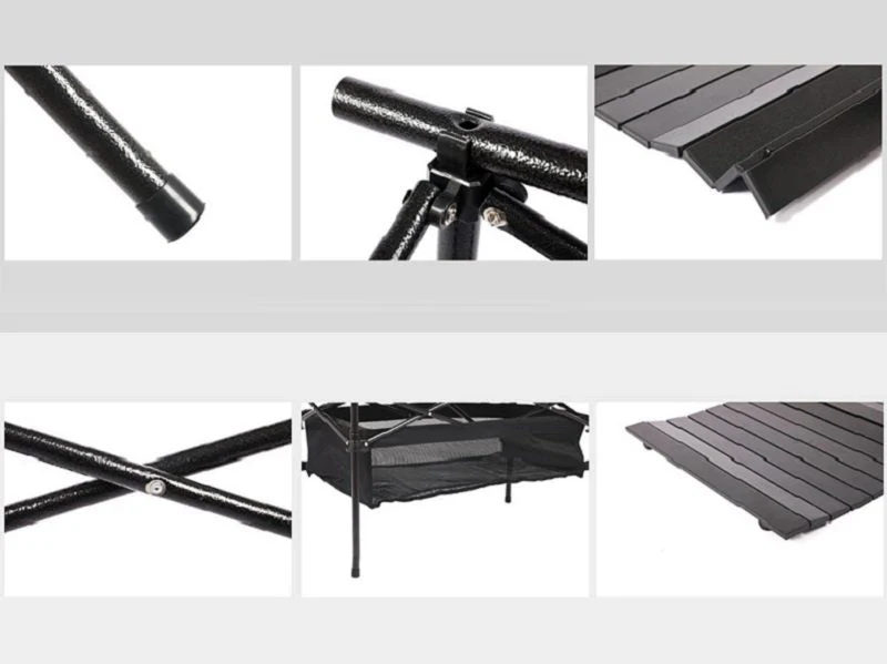 Portable Folding Table Tea Picnic Camping Barbecue Square Table 120X55X68 - Image 5