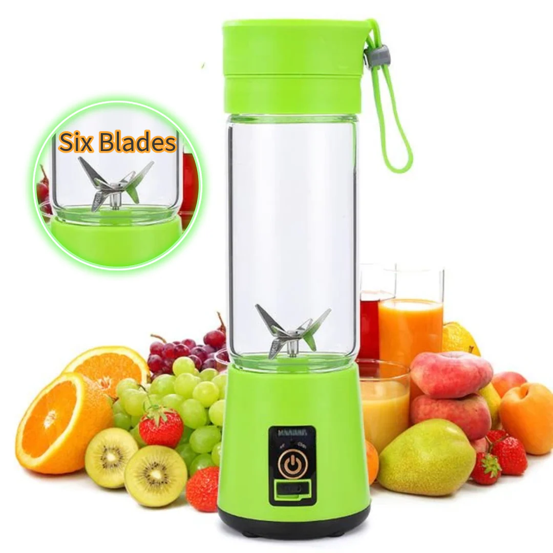 Portable Juicer Blender Mixer with 6 Blades - Image 8
