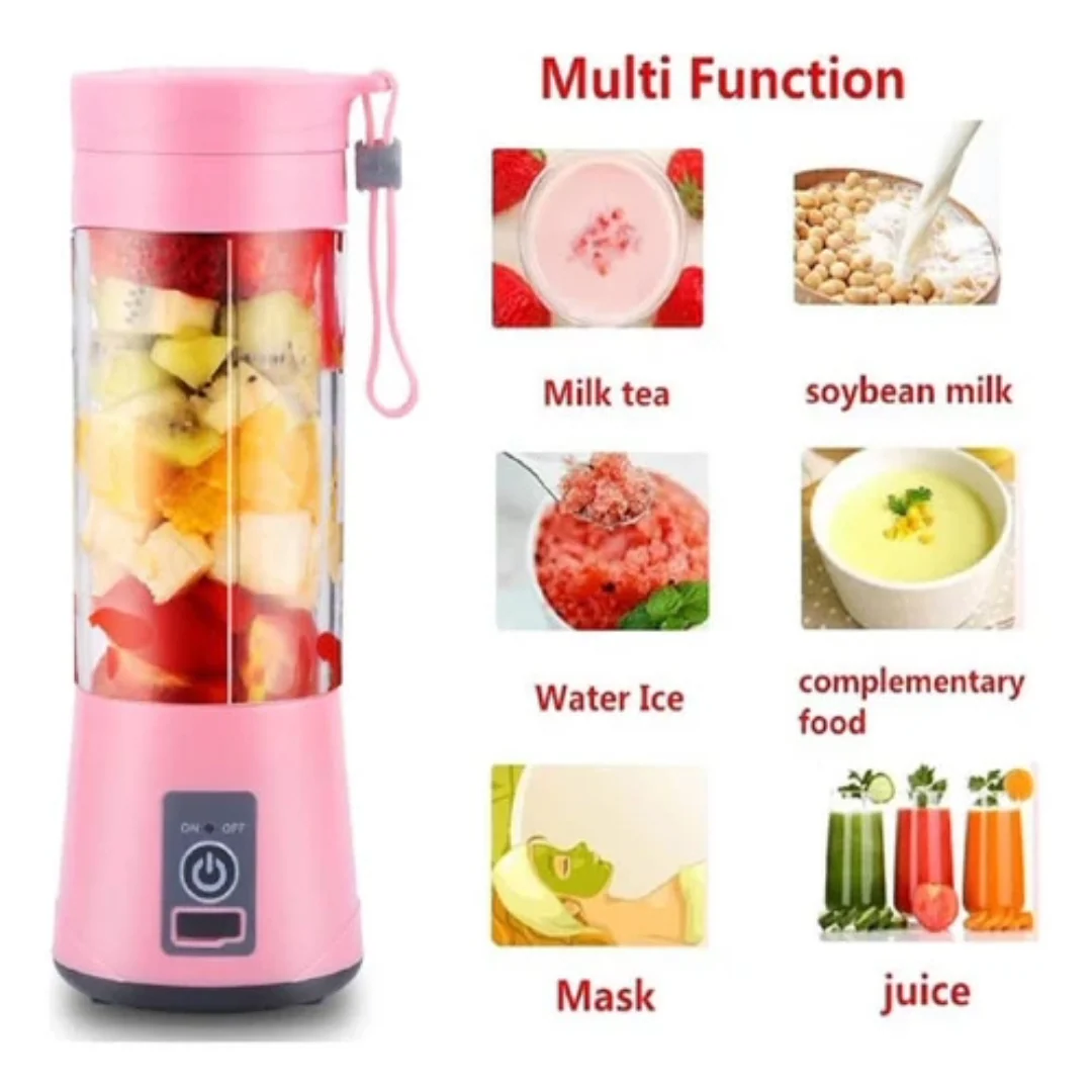 Portable Juicer Blender Mixer with 6 Blades - Image 8