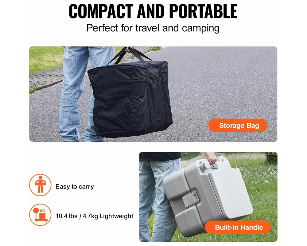 Outdoor Portable Camping Toilet 20L - Image 6
