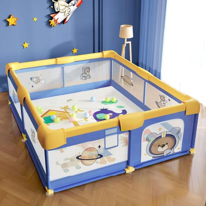 Portable Play pen Fence Gate Wall Fence Barrier - Image 12