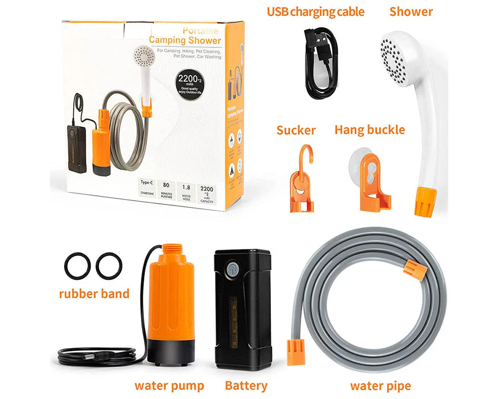 Portable Shower Kit Camping Shower Kit - Image 7