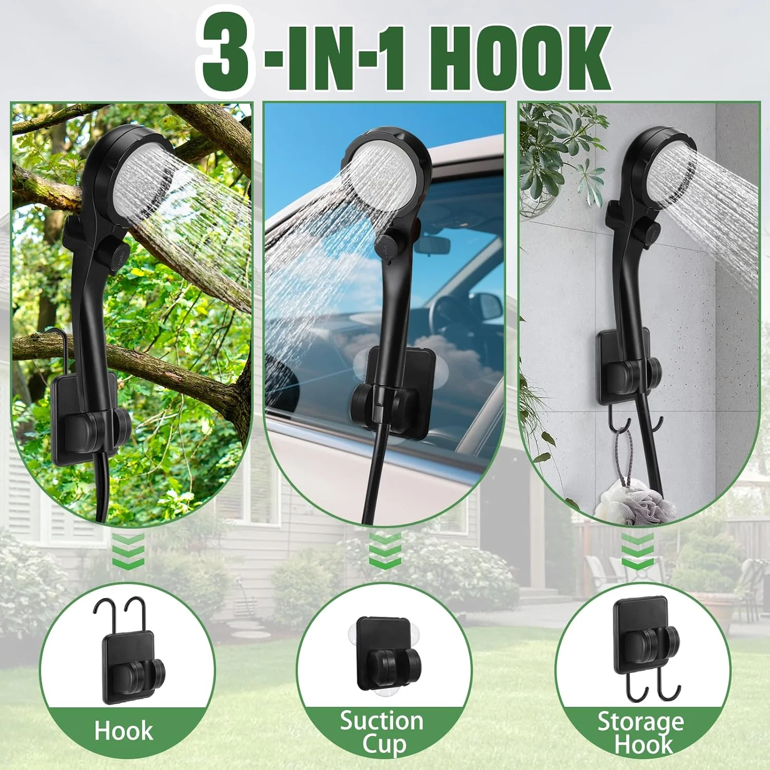 Portable Shower Kit Camping Shower Kit - Image 10