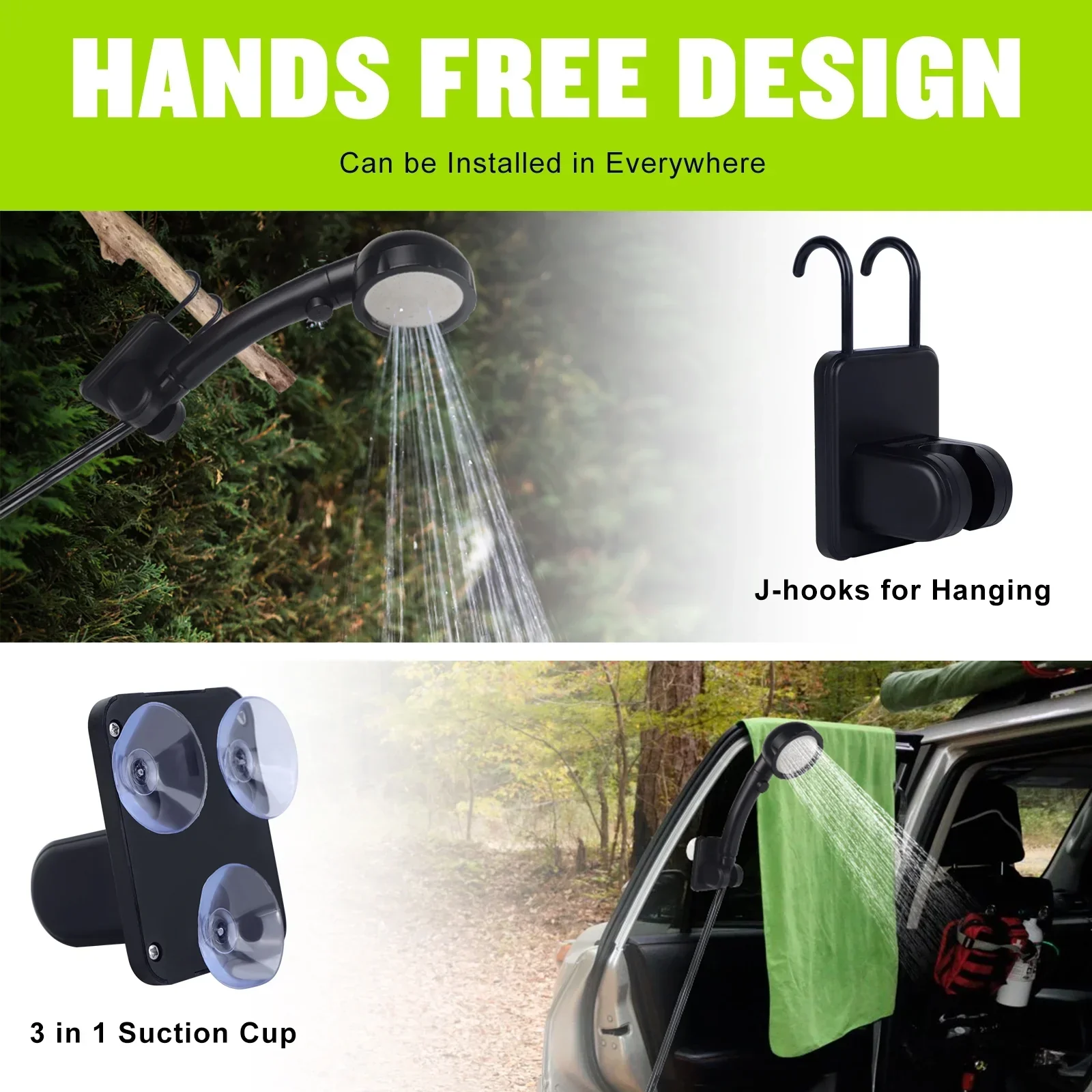 Portable Shower Kit Camping Shower Kit - Image 4