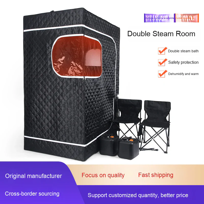 Portable Steam Sauna Personal Home Spa 2 Person Sauna - Image 13