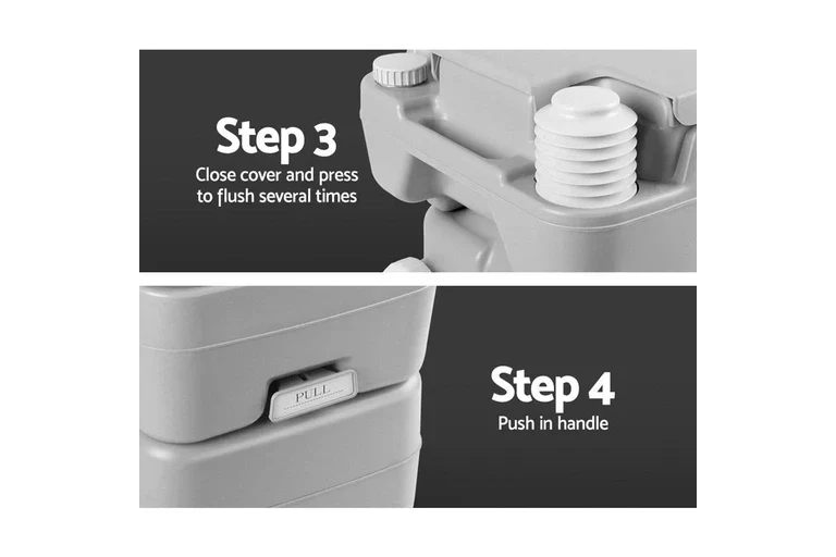 Portable Toilet for Camping 20L - Image 11