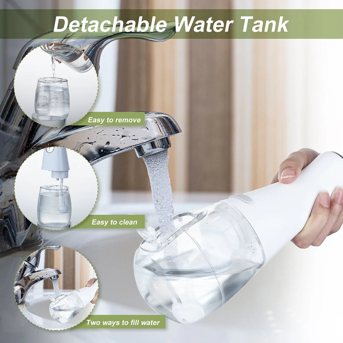 Portable Water Flosser, Cordless - Image 7