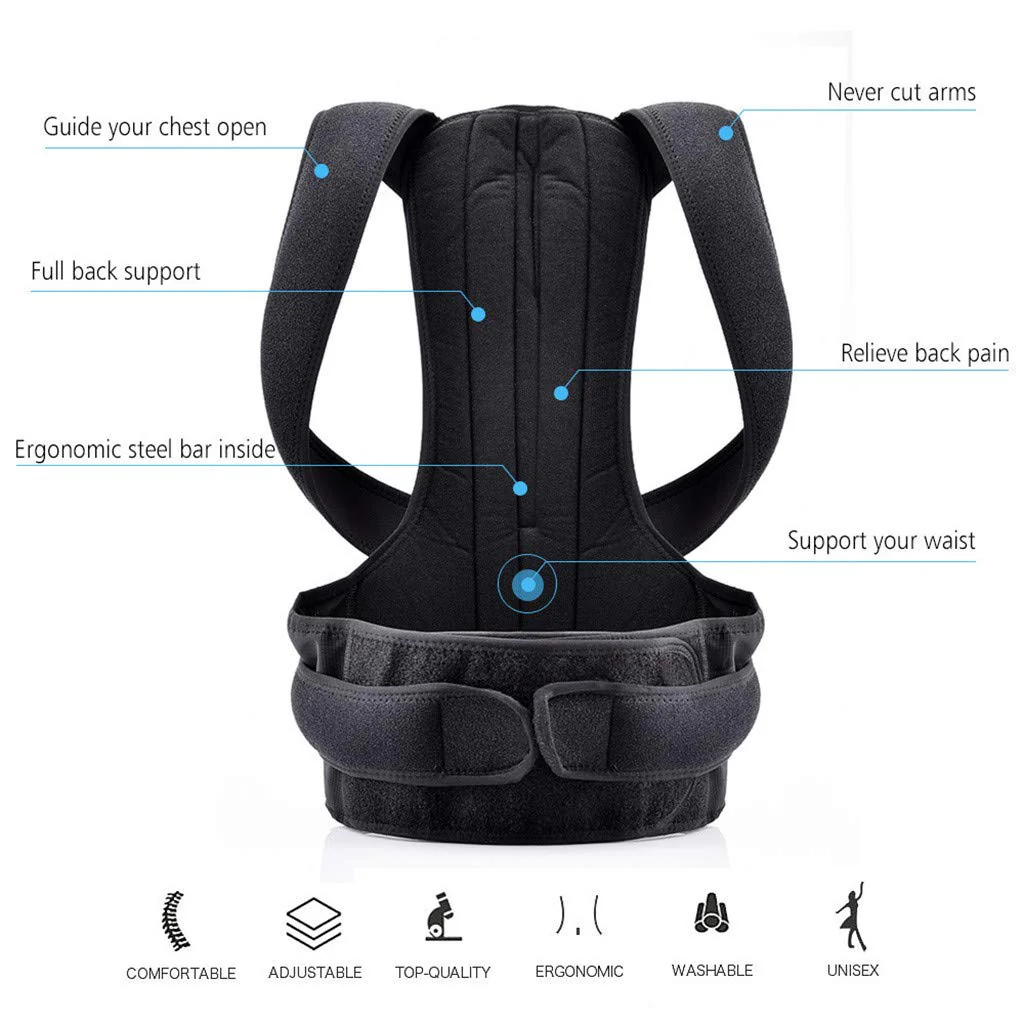 Posture Corrector Adjustable Back Straightener - Posture Support - Image 8