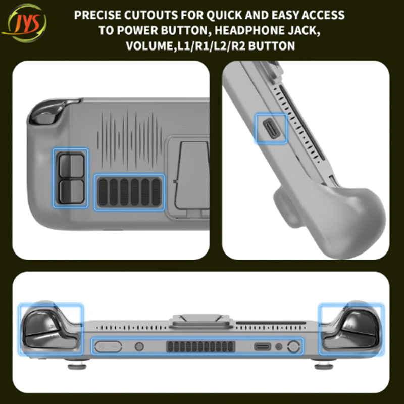 Protective Cover for Steam Deck Protective Case with Kickstand Detachable Shell - Image 9