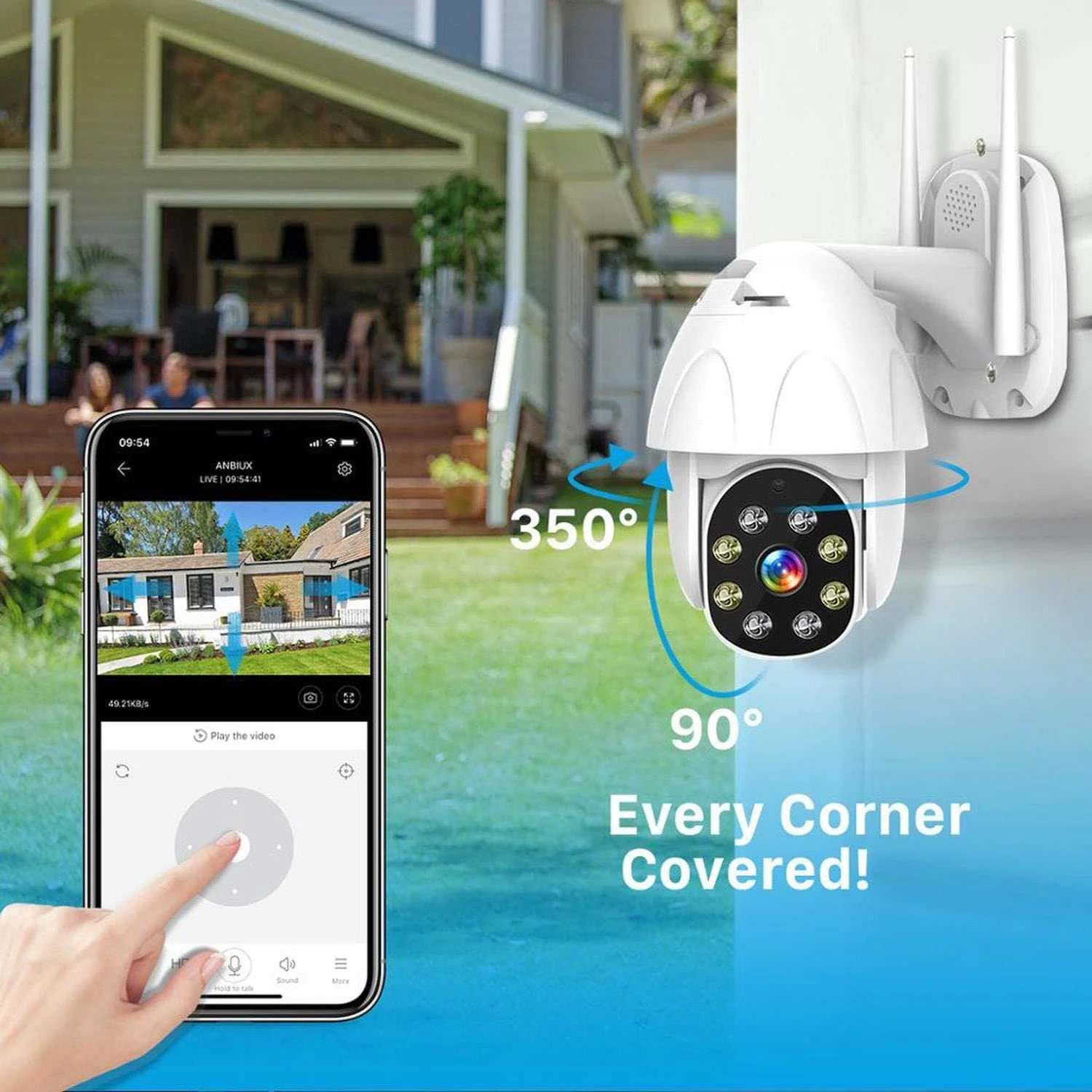 PTZ Wifi Security Camera - Image 7