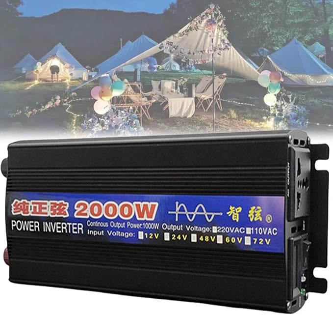 12V Pure Sine wave Car Inverter 2000W - Image 6